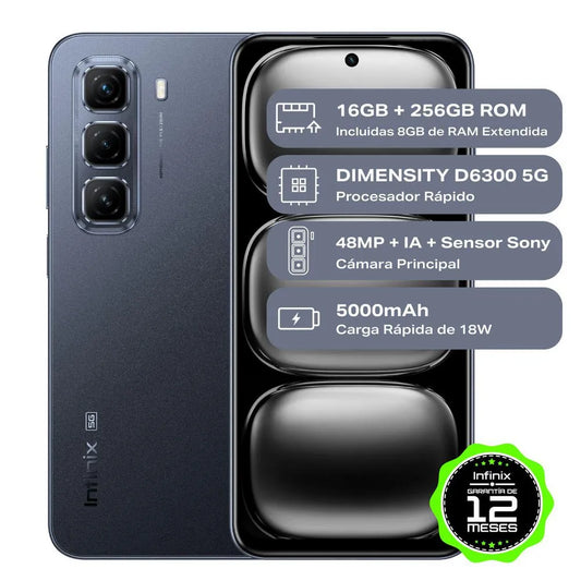 INFINIX 50S 5G – 256 GB / 8+8 RAM